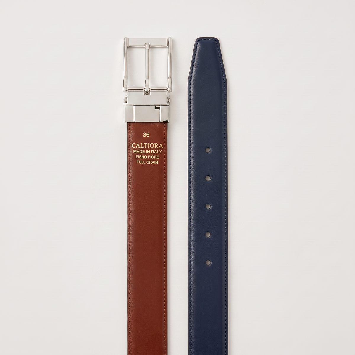 Doppio Argento - Reversible Belt