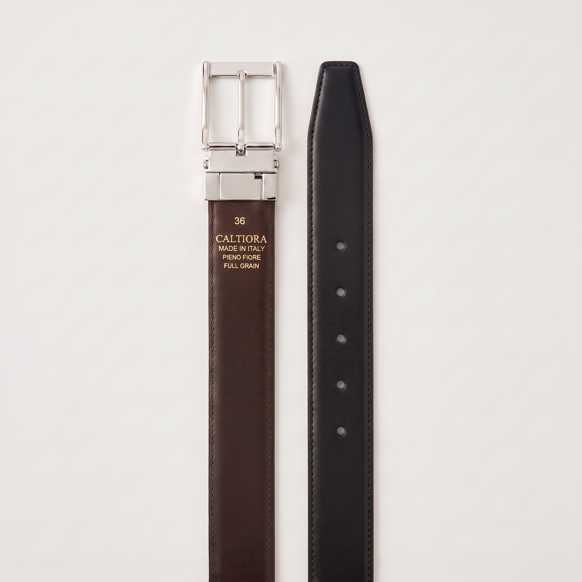 Doppio Argento - Reversible Belt