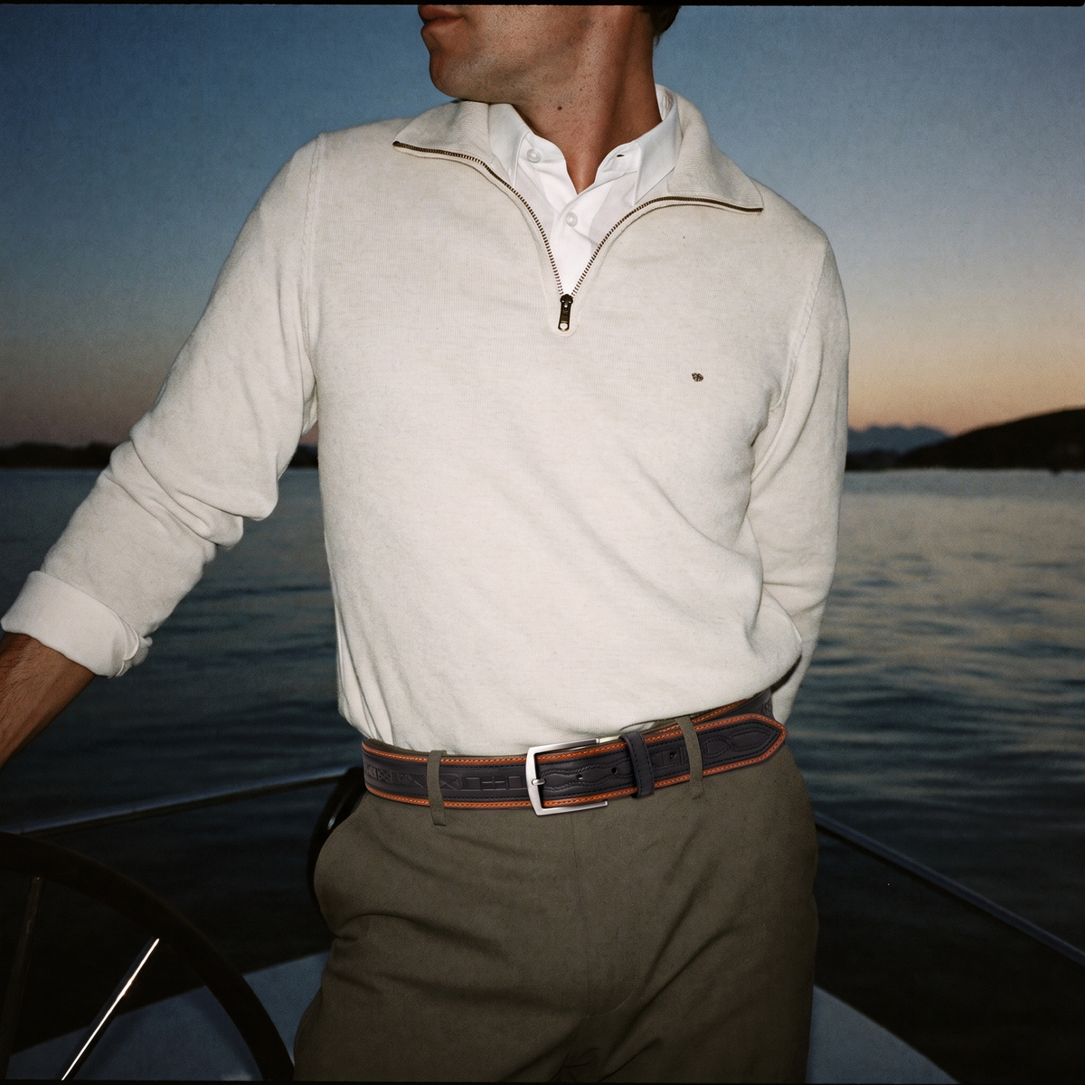 Nubuck Costiera Belt